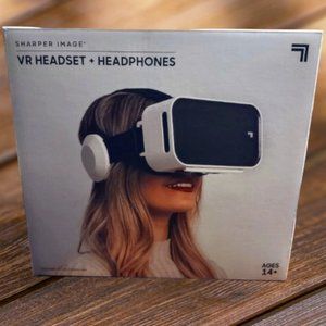 🌟 Unleash the Future! 🚀 Sharper Image VR Headset with Headphones 🌟